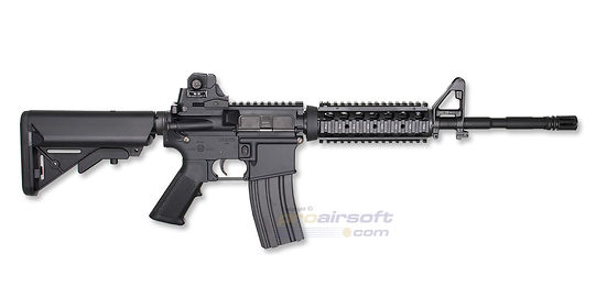 Marui Next-Gen M4 SOPMOD NGRS blowback sähköase - metalli, musta - Tokyo Marui Next-Gen M4 SOPMOD