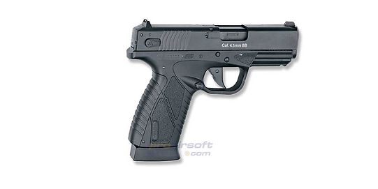 ASG Bersa BP9CC ilmapistooli 4,5mm CO2, metalli