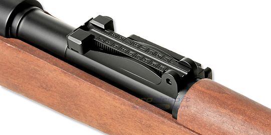 Mauser Kar K98 jousitoiminen kivääri (hylsyillä), puutukki