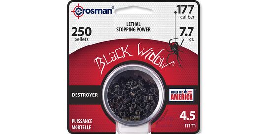 Crosman Premier Black Widow 250pcs 4.5mm