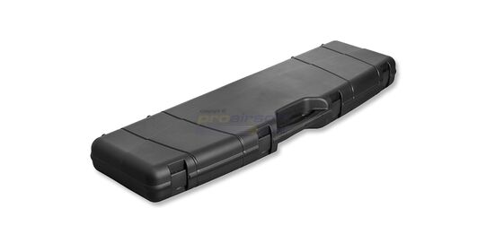 Megaline Plastic Gun Case 130x35x12, Black