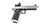 Vorsk Hi-Capa 5.1 GBB With Red Dot Sight, Full Metal, Silver/Black