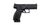 ASG CZ P-10 C CO2 pistooli, blowback, metalliluisti, musta