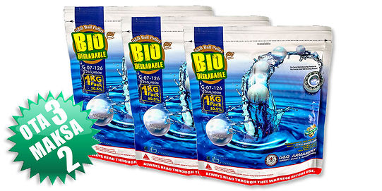 3x G&G BIO BB 0,25g 4000pcs