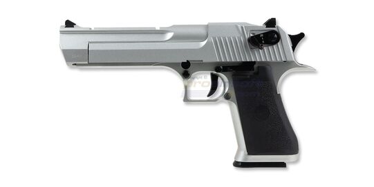 Cybergun Desert Eagle CO2, GBB, Full Auto, Full Metal, Silver