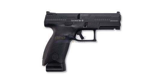 ASG CZ P-10C CO2 GBB, Metal Slide, Black - ASG CZ P-10 C CO2 blowback pistol with metal slide