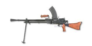 Type 96 konekivääri, metalli/puu