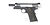 Cybergun Colt M1911 Rail GBB Dual Tone