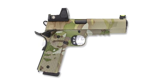 Raven MEU GBB With Red Dot Sight, Full Metal, Multicam