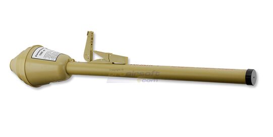 Panzerfaust M100 sinko – 40mm airsoft kranaatinheitin, täysmetalli replika - Panzerfaust M100 täysmetallinen airsoft sinko 40mm kranaateille
