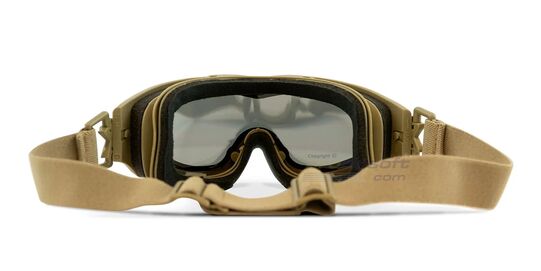 Wiley X Spear Dual Lens Clear/Grey/Light Rust, Tan Frame