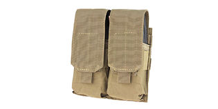 Condor Double M4 Mag Pouch Tan