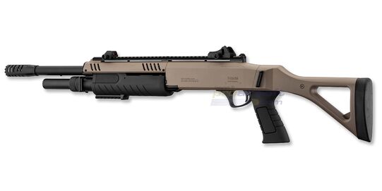 Bo Manufacture Fabarm STF/12-18" jousitoiminen haulikko, hiekka