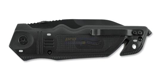 Walther ERK Emergency Rescue taittoveitsi - Heijastavat inlayt ja karhennettu kahva Walther ERK -veitsessä
