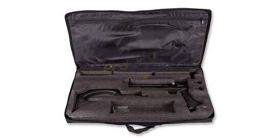 Diana Chaser Rifle Kit CO₂ Air Pistol .22 Cal – Convertible Pistol & Rifle Combo - Diana Chaser kit contents including CO₂ pistol, barrel, stock, and case