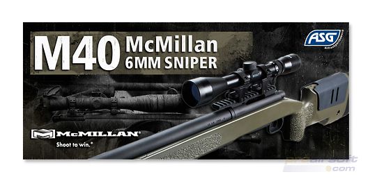 ASG Proline McMillan M40A3 jousitoiminen kivääri