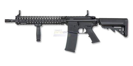Specna Arms Daniel Defence Mk18 P26 Prime HAL ETU, musta
