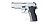 Marui Sig P226 E2 blowback kaasupistooli, hopea