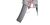 King Arms PDW 9mm SBR Long AEG, Grey&Red