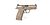 Cybergun S&W M&P9 GBB Tan