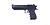 Cybergun Desert Eagle Rail Full Auto CO2 Blowback, Black