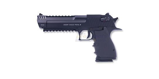 Cybergun Desert Eagle L6 Rail Full Auto CO2 blowback, musta
