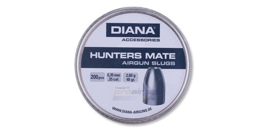 Diana Hunters Mate slug 6.35mm 2,6g (200kpl)