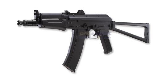 AKS-74U Electric Airsoft Rifle Black – Compact AEG with Folding Stock