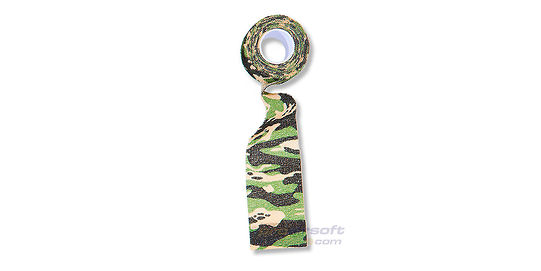 Mil-Tec Fabric Camo Wrap 50mm 4.5M Woodland