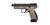 ASG CZ P-10 C OR-OT CO2 pistooli, blowback, metalliluisti, hiekka