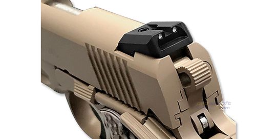 Marui M45A1 blowback kaasupistooli, hiekka