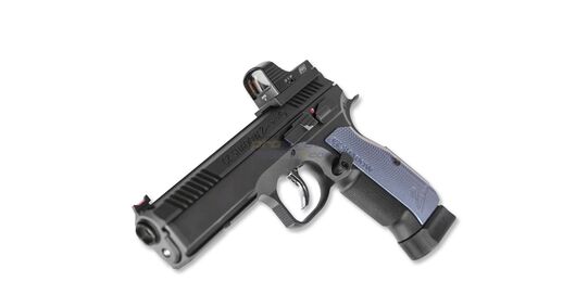 ASG CZ Shadow 2 Optic Plate – Aluminum mounting base for micro red dots - ASG CZ Shadow 2 with RMR sight