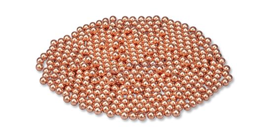 Crosman Copperhead 4.5mm Steel BBs – copper coated precision BBs (2500 pcs) - Copper-coated steel BBs for smoother feeding.