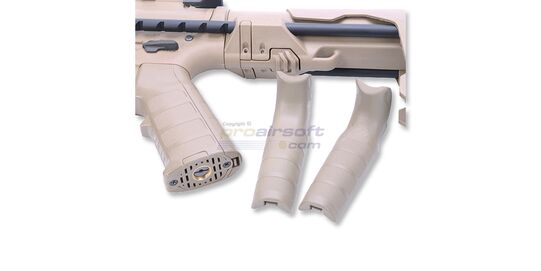King Arms PDW 9mm SBR Shorty sähköase, hiekka