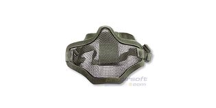 ASG Metal Half Mesh Mask OD Green