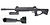 ASG TAC6 Rifle, CO2, Black