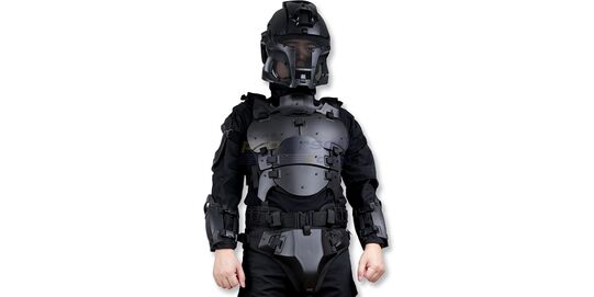 Diablo WST panssarihaarniska, musta