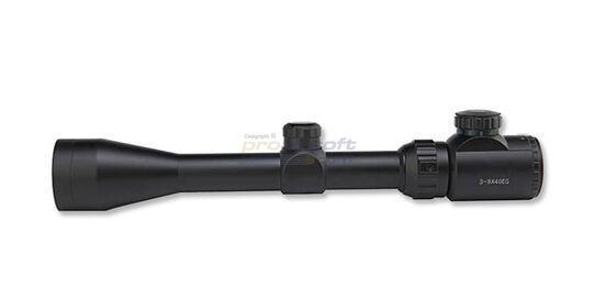 Bluedot 3–9x40EG Riflescope with Illuminated Reticle