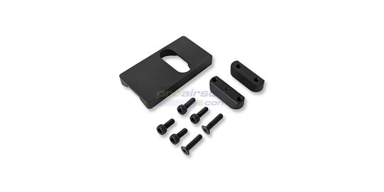 ASG CZ Shadow 2 Optic Plate – Aluminum mounting base for micro red dots - Two mounting bases and screws included for various micro red dots.