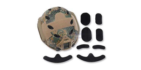 Diablo Fast kypärä linssillä, Digital Woodland