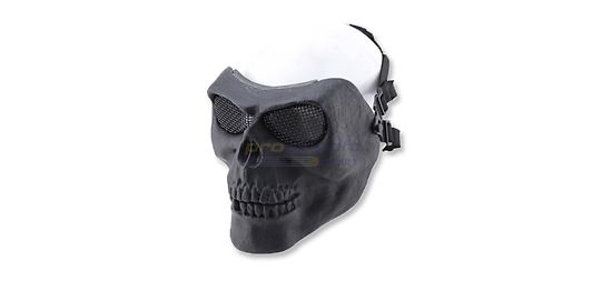 Diablo V2 pääkallomaski, musta