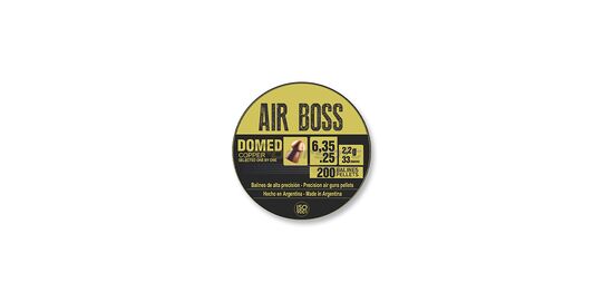 Apolo Air Boss Domed 6.35mm 2,2g 200kpl, kupari
