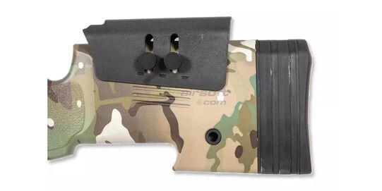 Specna Arms SA-S02 Core High Velocity tarkkuuskivääri, multicam - Säädettävä poskipakka ylhäällä