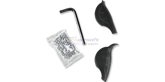 Umarex Smith & Wesson M&P9L Performance Center 4.5mm ilmapistooli (CO₂, Blowback) - Vaihdettavat kahvapalat, kuulat ja työkalu.