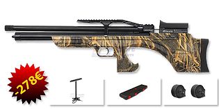Aselkon MX7 PCP ilmakivääri 6.35mm, camo