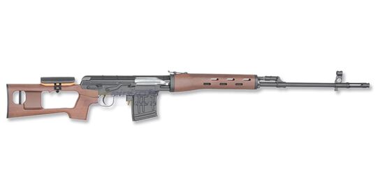 Dragunov SVD TRK-kivääri, puukuvioitu