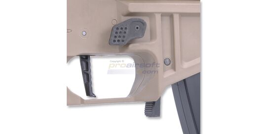 King Arms PDW 9mm SBR Shorty sähköase, hiekka