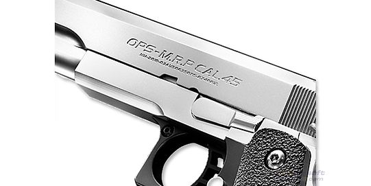 Marui Hi-Capa 5.1 blowback kaasupistooli, hopea