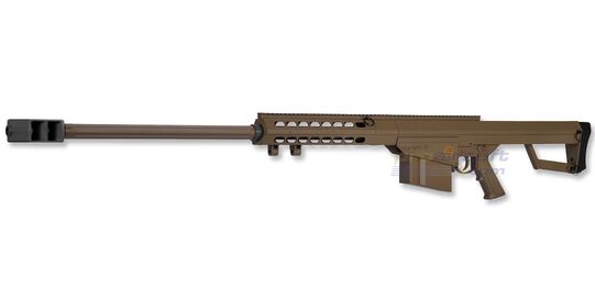 Lancer Tactical Barrett M82, Spring Rifle, Tan