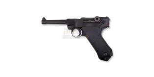 WE Parabellum 4" kaasupistooli, metalli